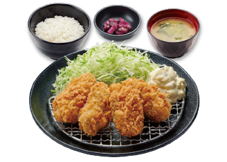 カキフライ定食