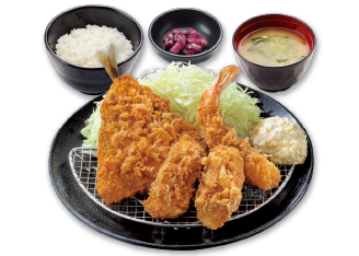 海鮮ミックスフライ定食
