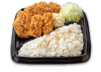 ロースカツ・カキフライ弁当
