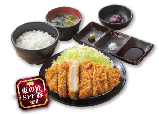 特選ロースカツ定食